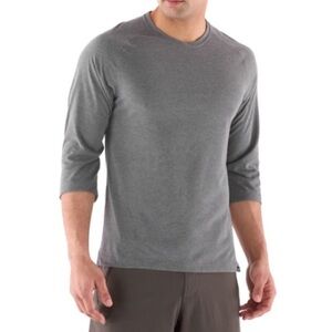 Patagonia Nine Trails Mountain Bike Crewneck Jersey; Hidden Pocket - Mens Small